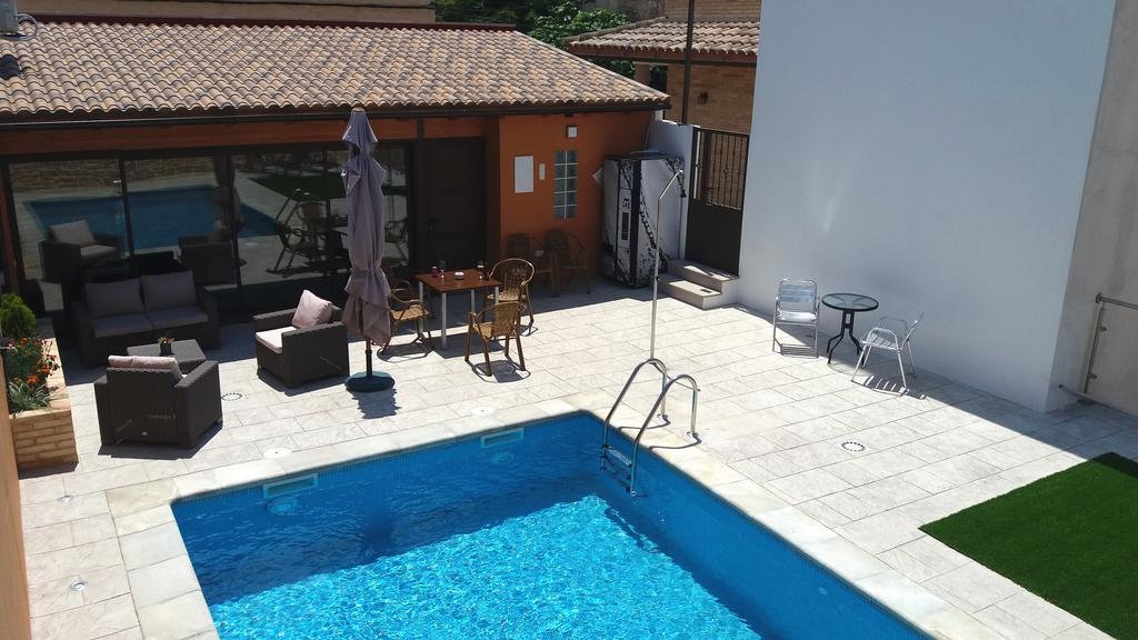 Apartamentos De Turismo Rural Las Eras Castelserás Eksteriør billede
